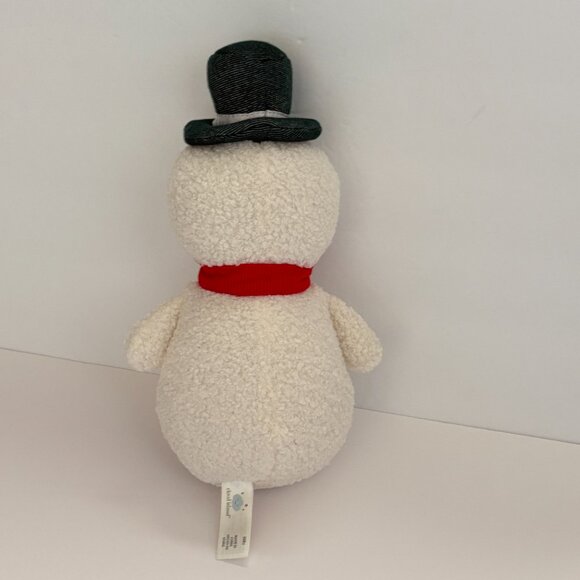 Cloud Island Snowman Plush 11 Inch Red Scarf Green Hat Curly Stuffed Target 2024 - Picture 2 of 16